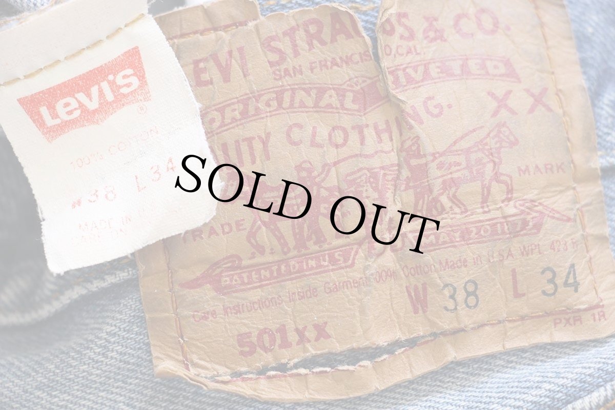 画像6: 90s USA製 Levi'sリーバイス 501 デニムパンツ w38 L34★137 (6)