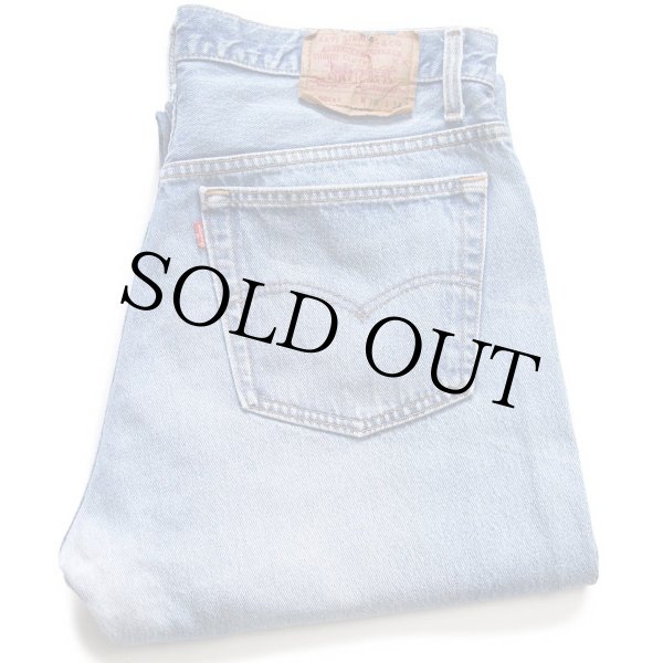 90s USA製 Levi'sリーバイス 501 デニムパンツ w38 L34☆137
