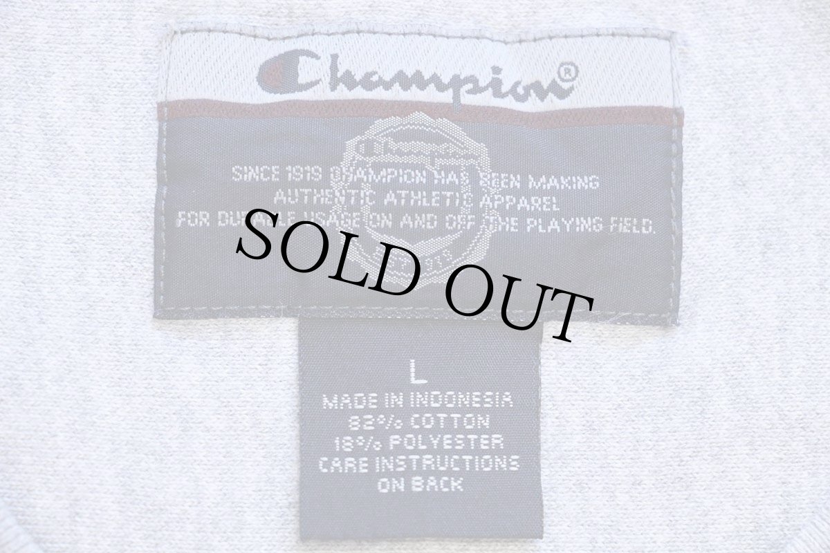 画像5: 00s Championチャンピオン KUTZTOWN UNIVERSITY リバースウィーブ スウェット 杢グレー★特大 (5)