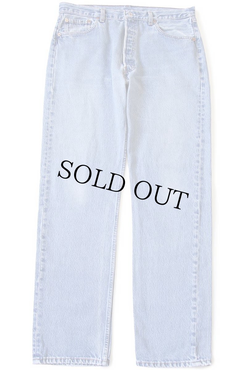 画像2: 90s USA製 Levi'sリーバイス 501 デニムパンツ w38 L34★136 (2)