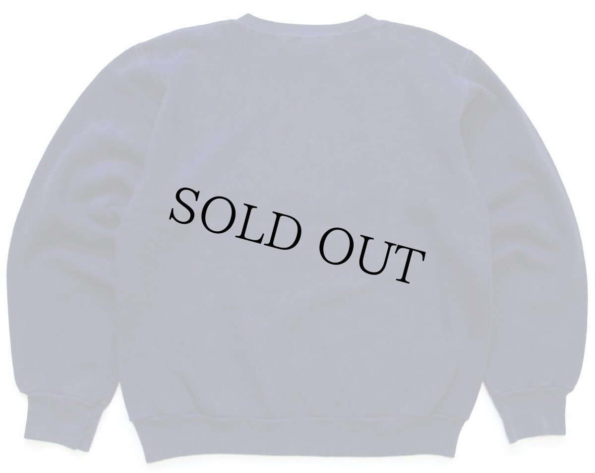 画像2: 70s USA製 RUSSELLラッセル 無地 スウェット 紺 S★ブランク (2)