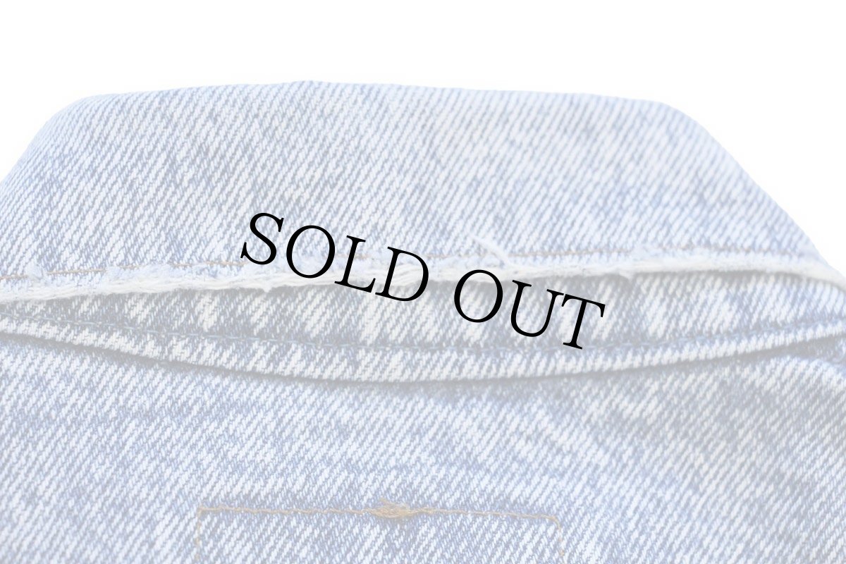 画像6: 80s USA製 Levi'sリーバイス 70507 ケミカルウォッシュ デニムジャケット 4ポケット M★アシッド (6)