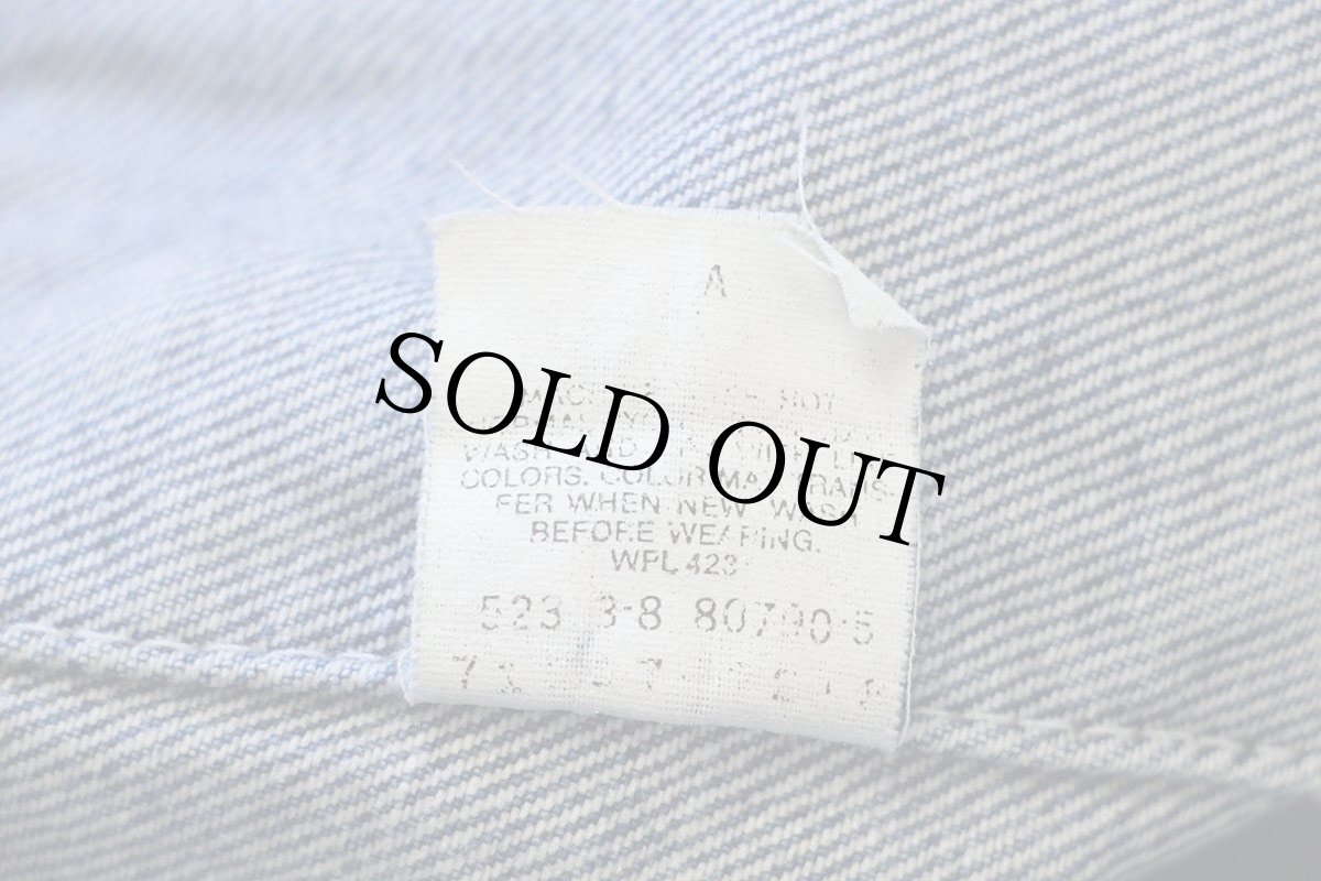 画像5: 80s USA製 Levi'sリーバイス 71507 デニムジャケット 4ポケット ML (5)