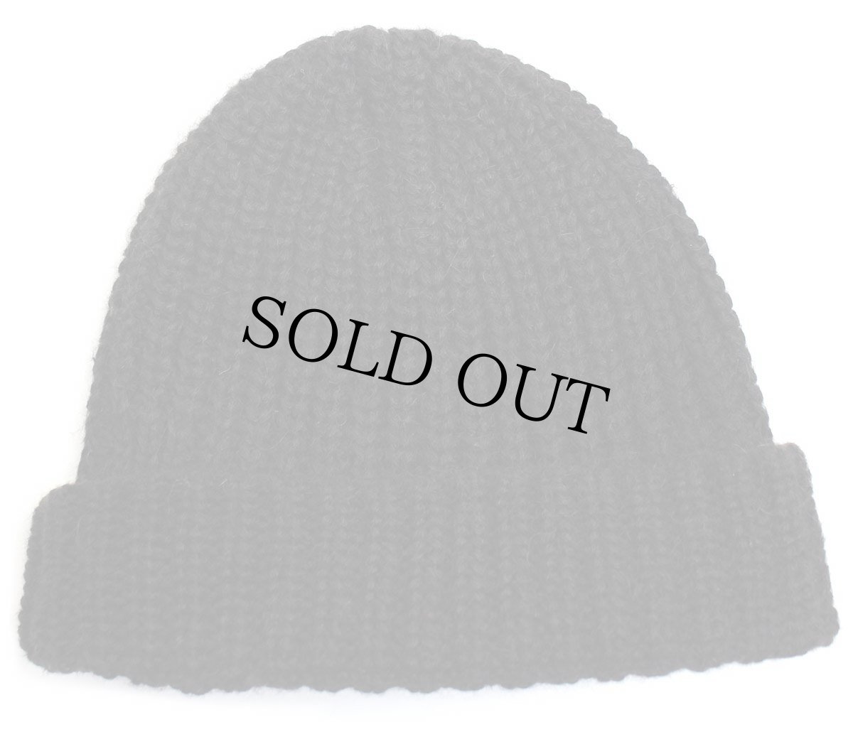 画像8: 90s LACOSTEラコステ ベビー アルパカ ローゲージ ニットキャップ 黒★ニット帽 (8)