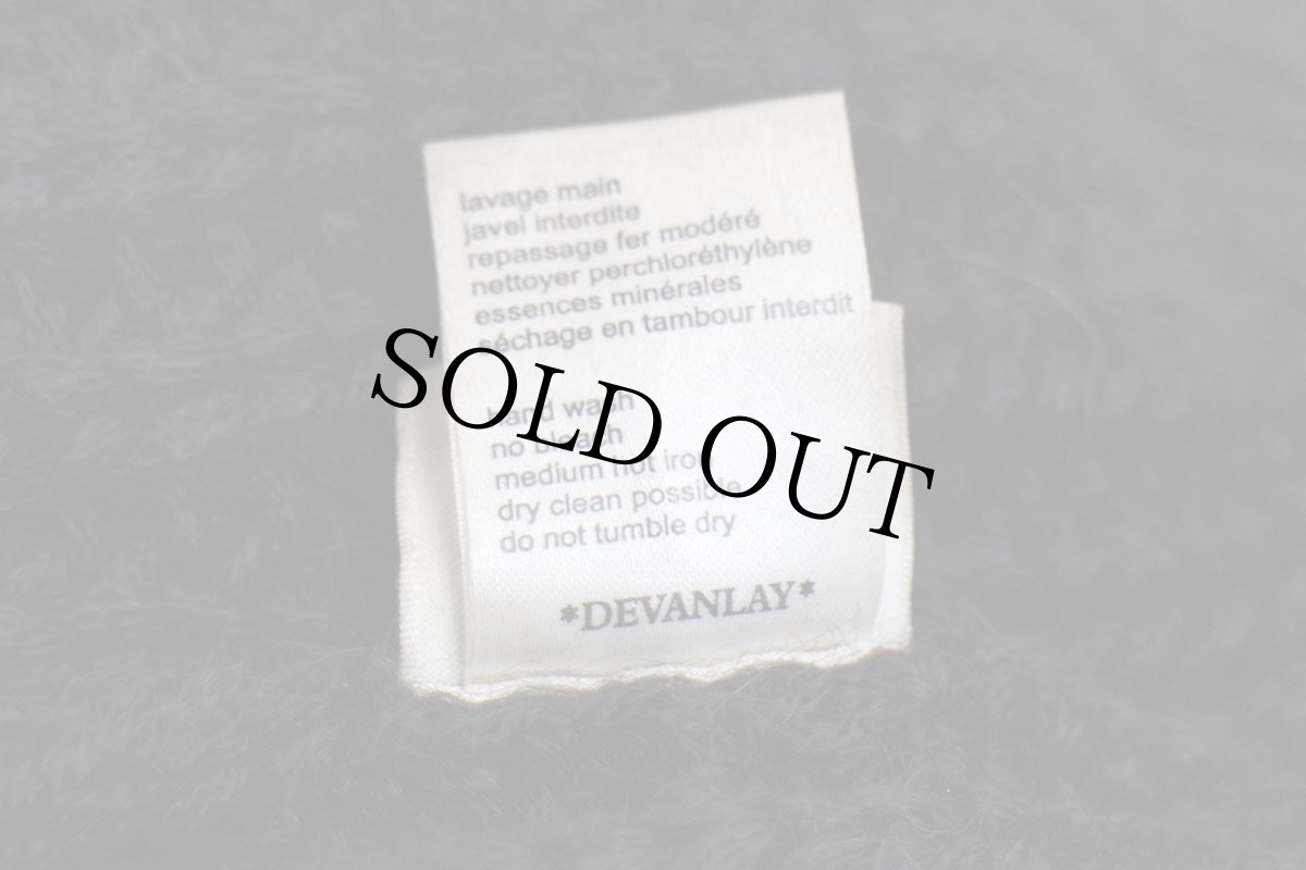 画像6: 90s LACOSTEラコステ ベビー アルパカ ローゲージ ニットキャップ 黒★ニット帽 (6)