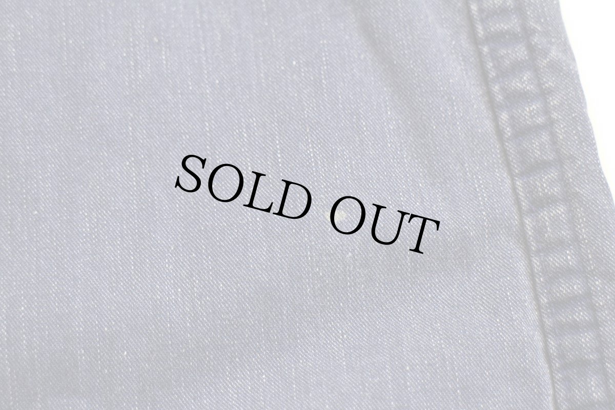 画像7: 80s USA製 L.L.Bean タータンチェック ネルライナー コットン ラインドハリケーンシャツ 青紫 XL (7)