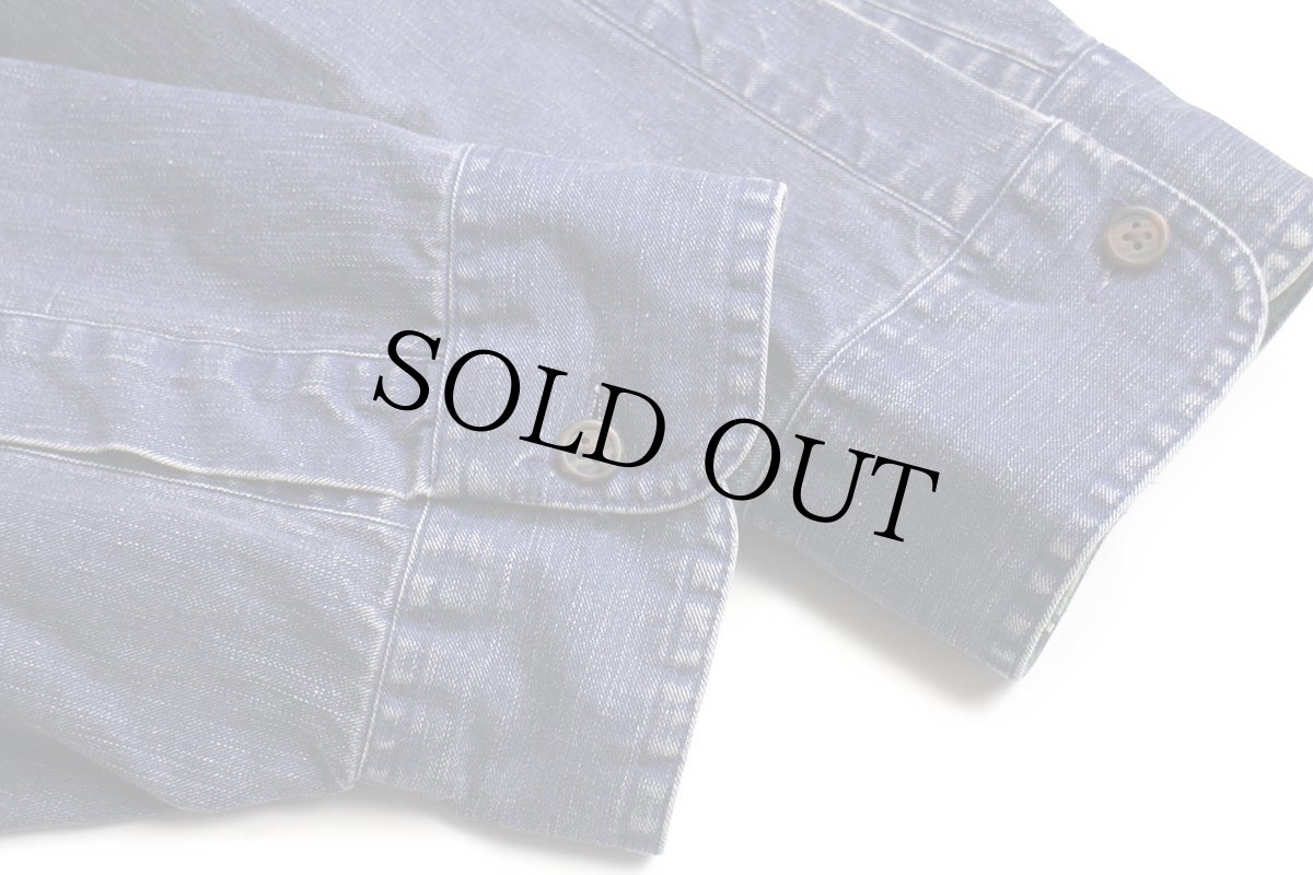 画像6: 80s USA製 L.L.Bean タータンチェック ネルライナー コットン ラインドハリケーンシャツ 青紫 XL (6)