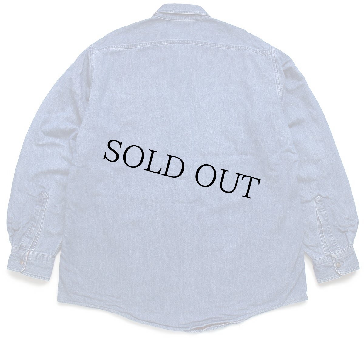 画像2: 80s USA製 L.L.Bean シェパードチェック ネルライナー デニムシャツ L-T (2)