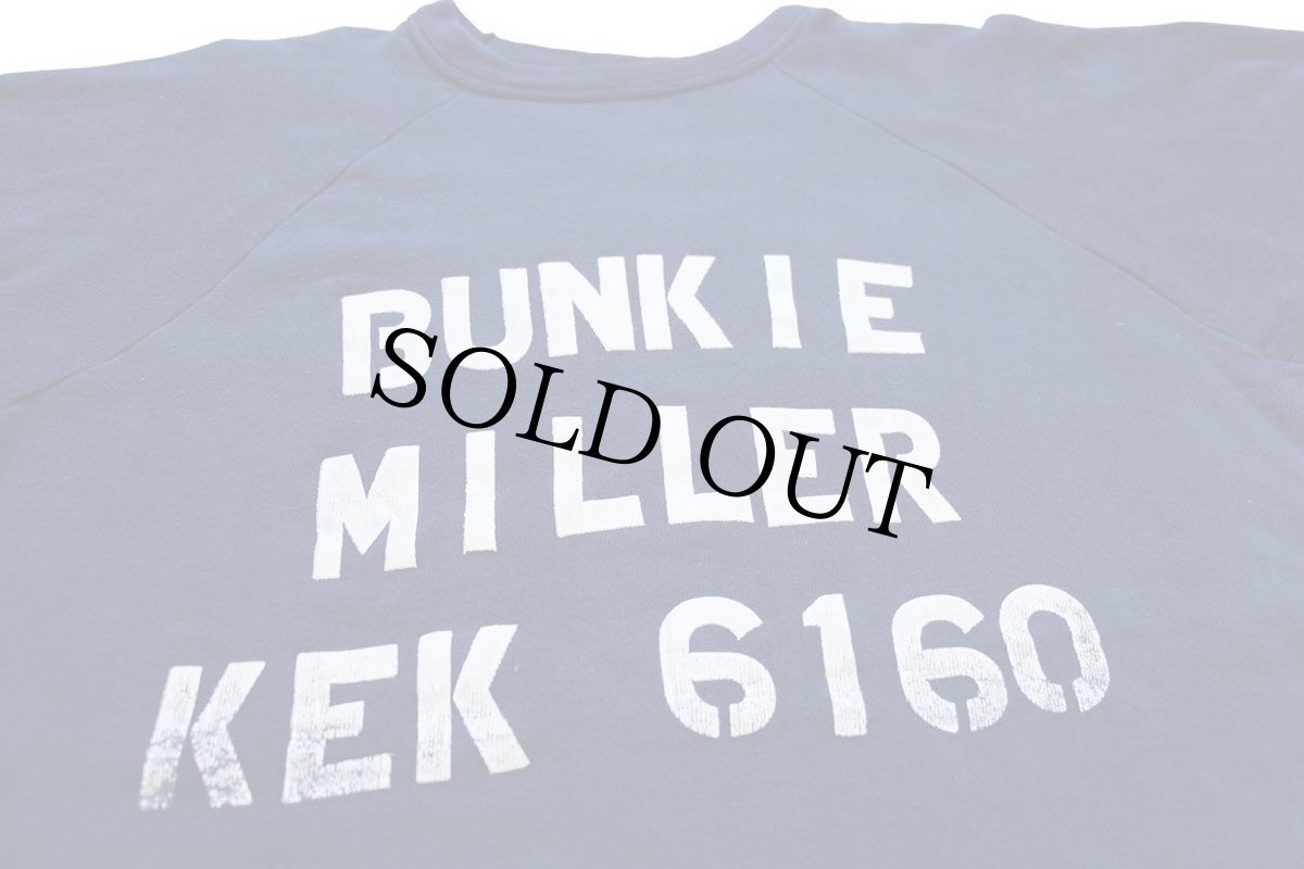 画像3: 70s BUNK IE MILLER KEK 6160 スウェット 紺 (3)