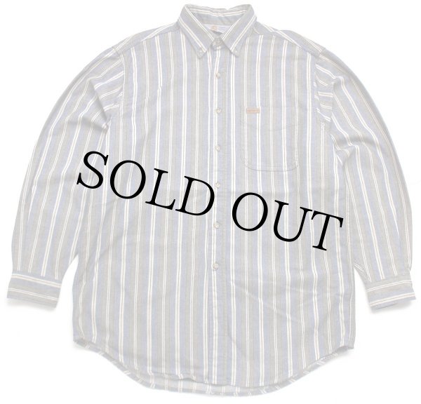 80s USA製 carharttカーハート マルチストライプ ボタンダウン