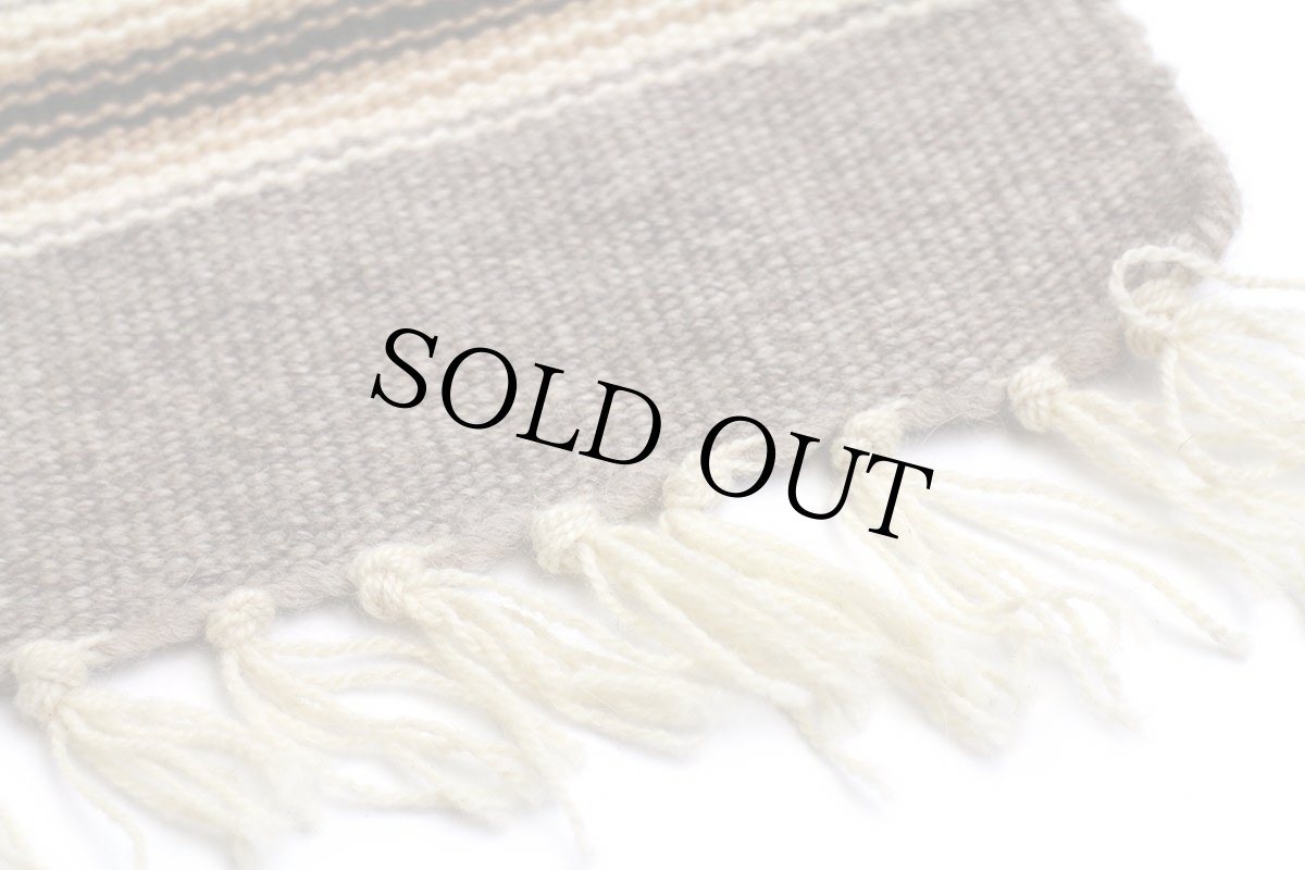 画像4: ビンテージ サンダーバード ネイティブ柄 チマヨ ラグ マット (4)