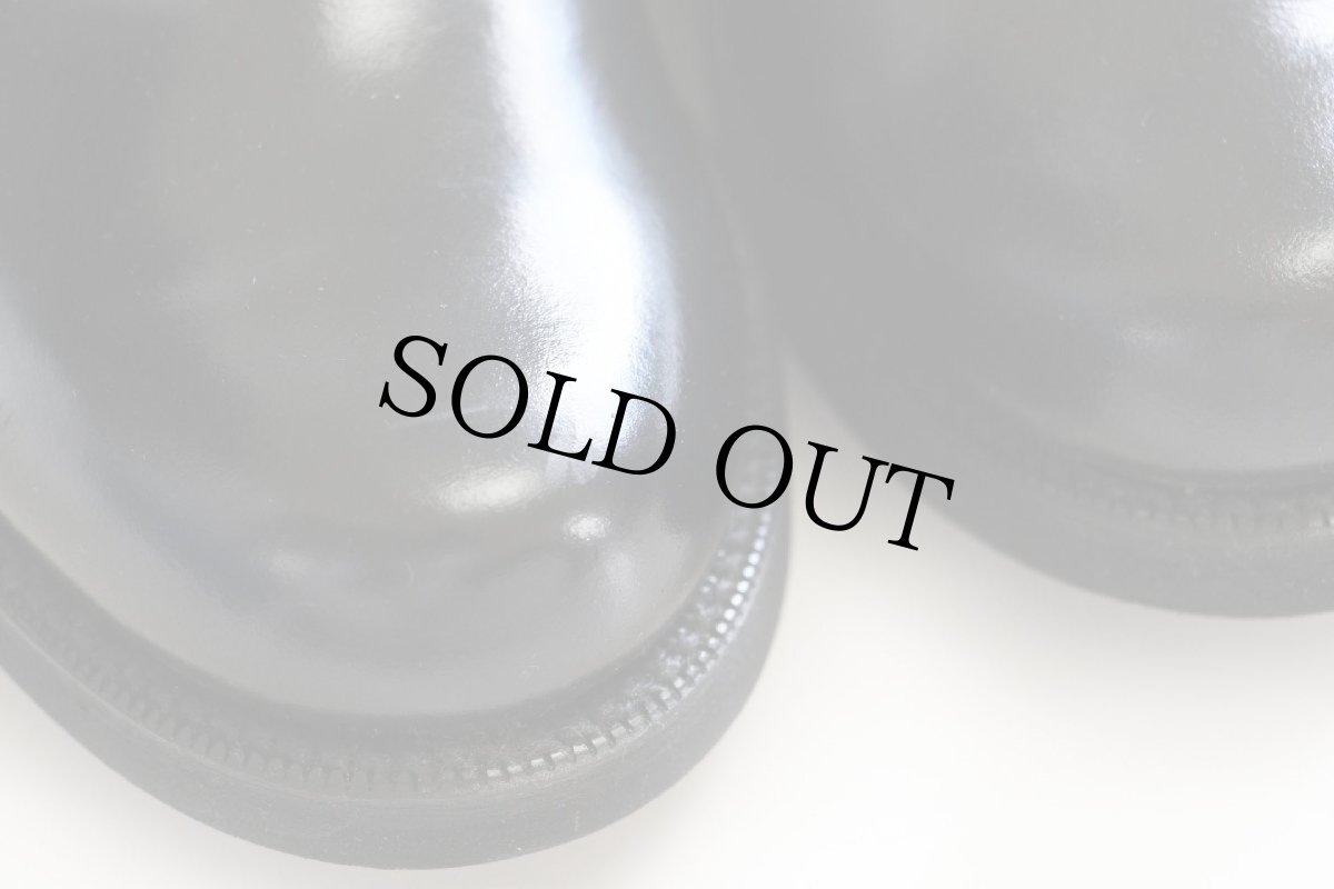 画像8: デッドストック★80s USA製 Bates Floataways ベイツ レザー チャッカブーツ 黒 (8)