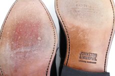 画像5: JOHNSTON & MURPHY ジョンストン&マーフィー OPTIMA COMFORT ストレートチップ レザーシューズ 黒 9.5 3E★革靴 (5)