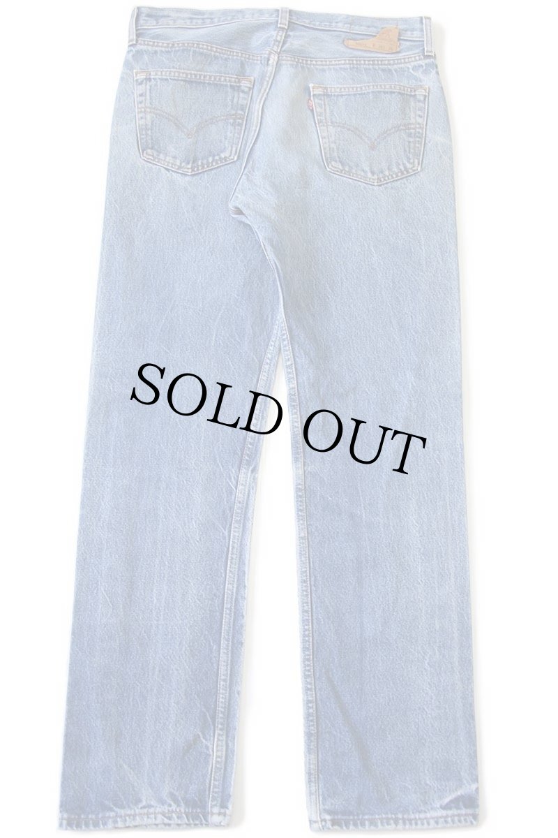 画像3: 90s USA製 Levi'sリーバイス 501 デニムパンツ w36★138 (3)