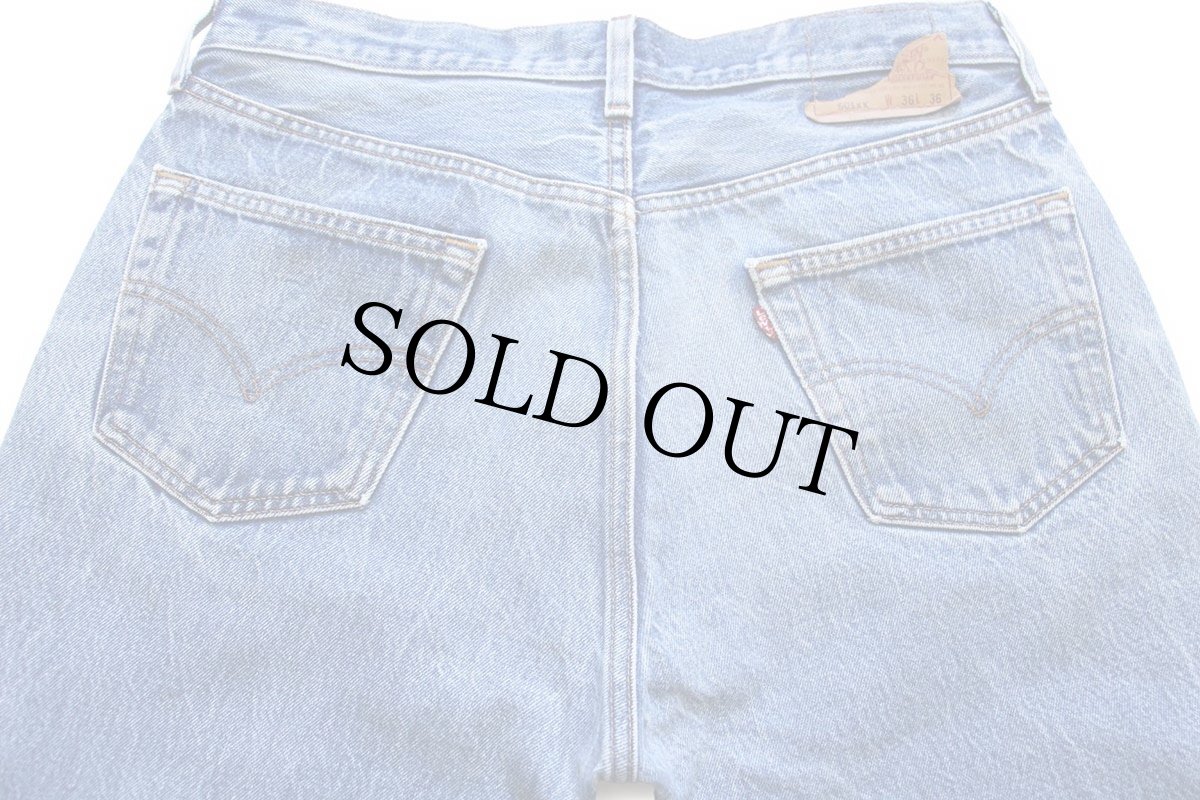 画像5: 90s USA製 Levi'sリーバイス 501 デニムパンツ w36★138 (5)