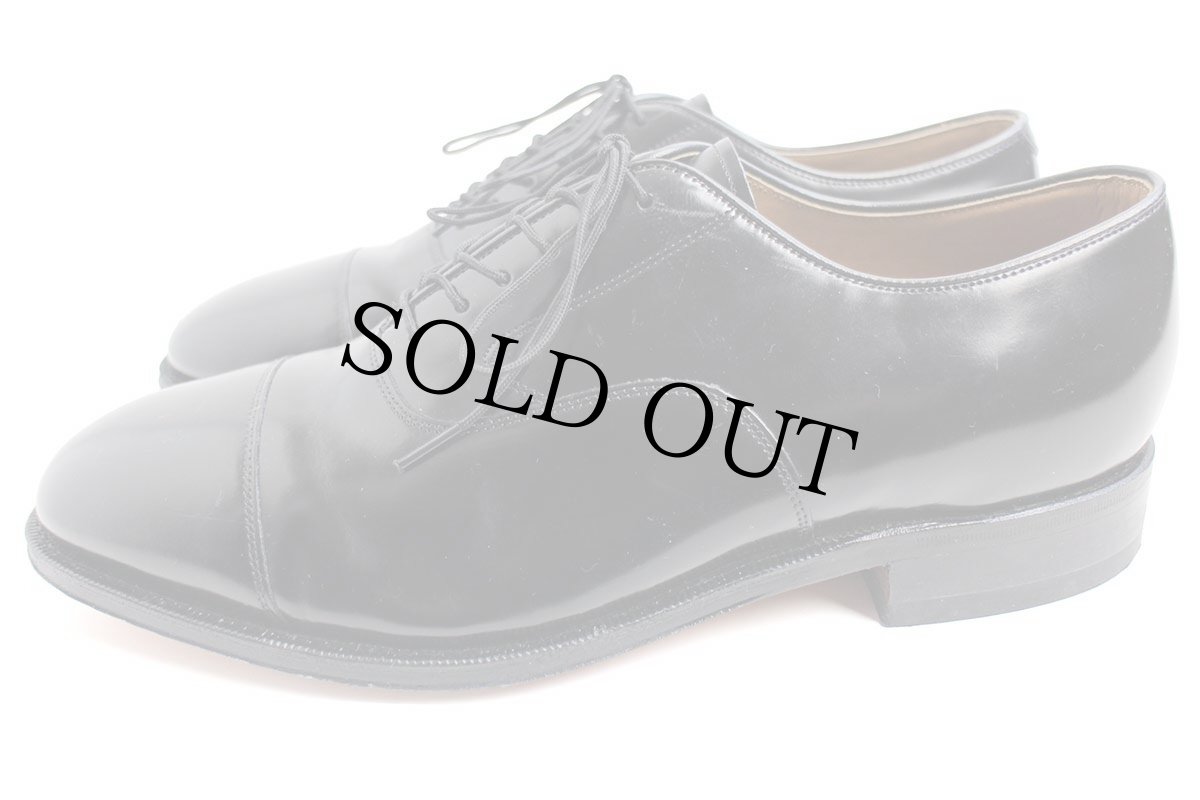 画像2: JOHNSTON & MURPHY ジョンストン&マーフィー OPTIMA COMFORT ストレートチップ レザーシューズ 黒 9.5 3E★革靴 (2)