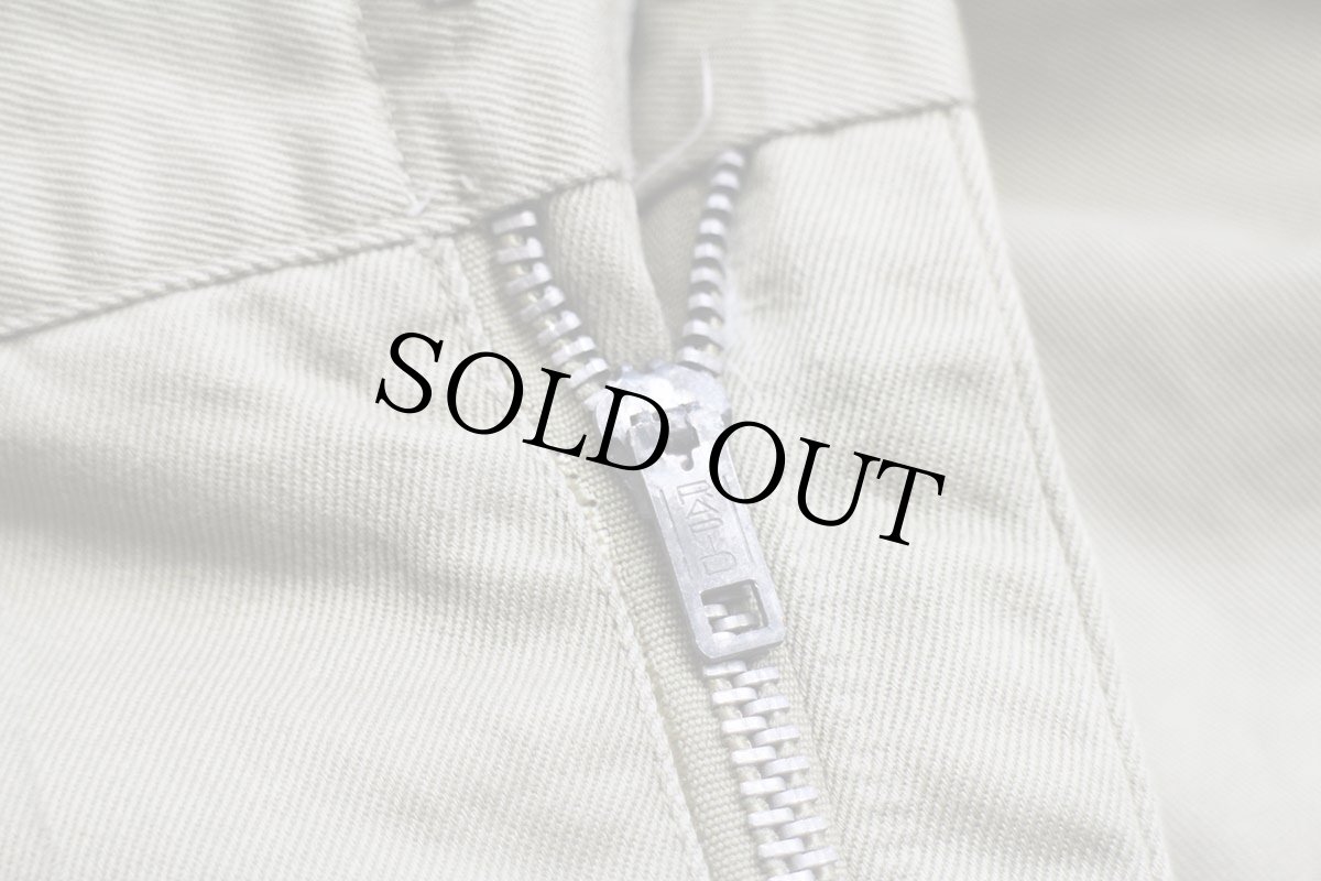 画像7: 60s 米軍 U.S.ARMY コットン チノパン カーキ w30 L31 (7)