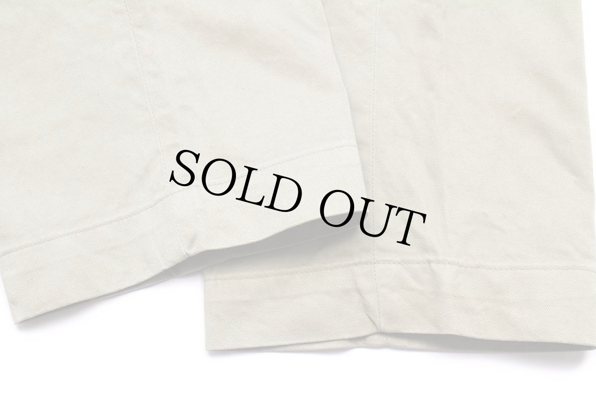 画像8: 70s 米軍 U.S.ARMY コットン チノパン カーキ w33 L30 (8)