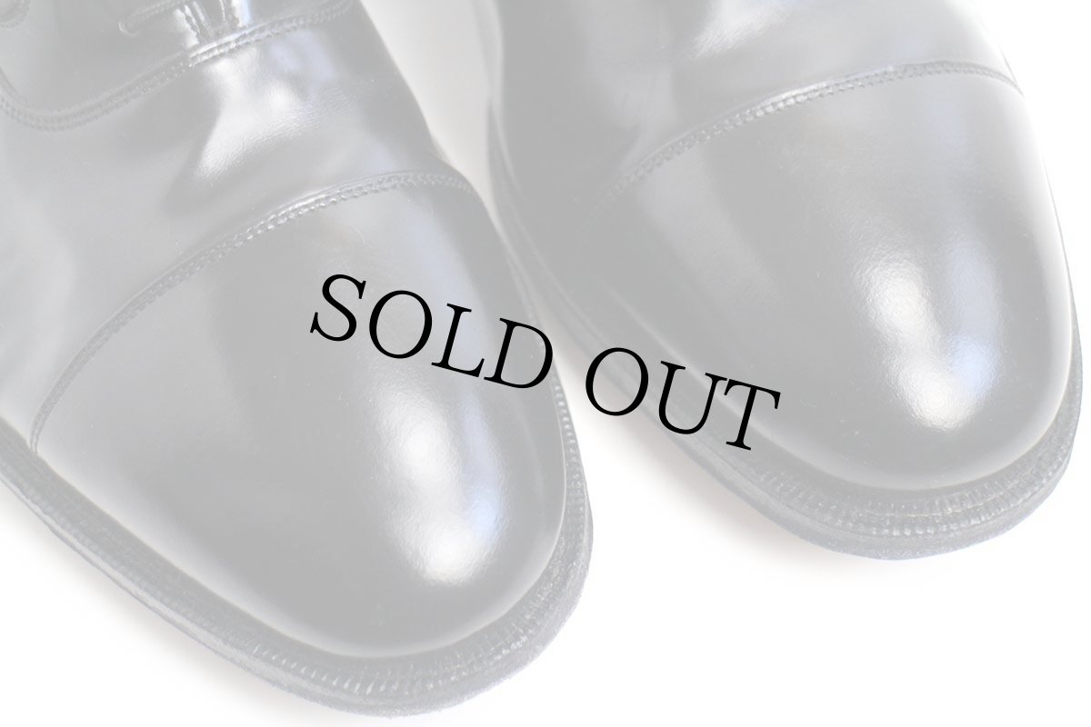 画像8: JOHNSTON & MURPHY ジョンストン&マーフィー OPTIMA COMFORT ストレートチップ レザーシューズ 黒 9.5 3E★革靴 (8)