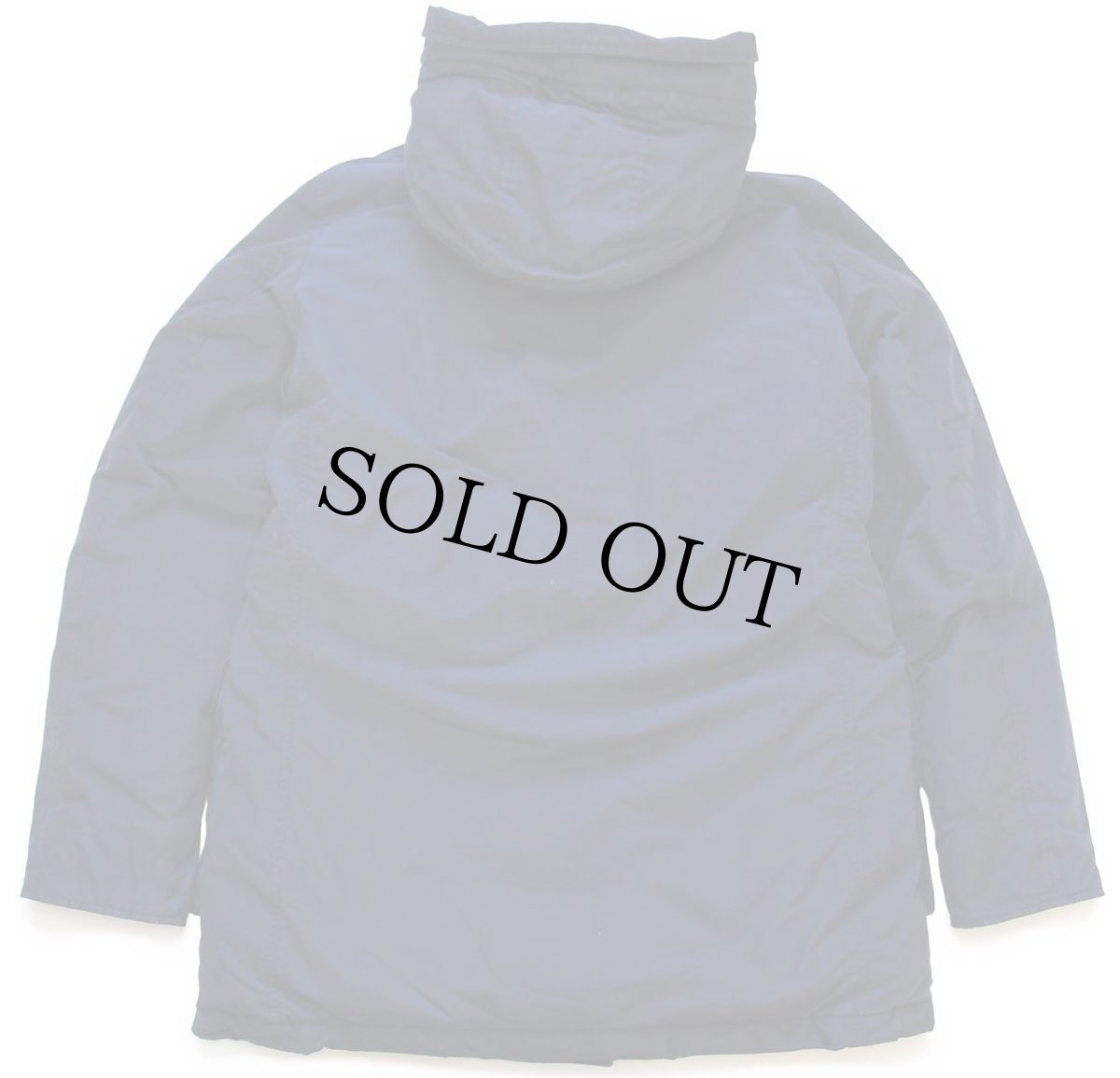 画像2: WOOLRICH JOHN RICH&BROS ウールリッチ アークティックパーカー ダウンコート 紺 S★B-9タイプ (2)