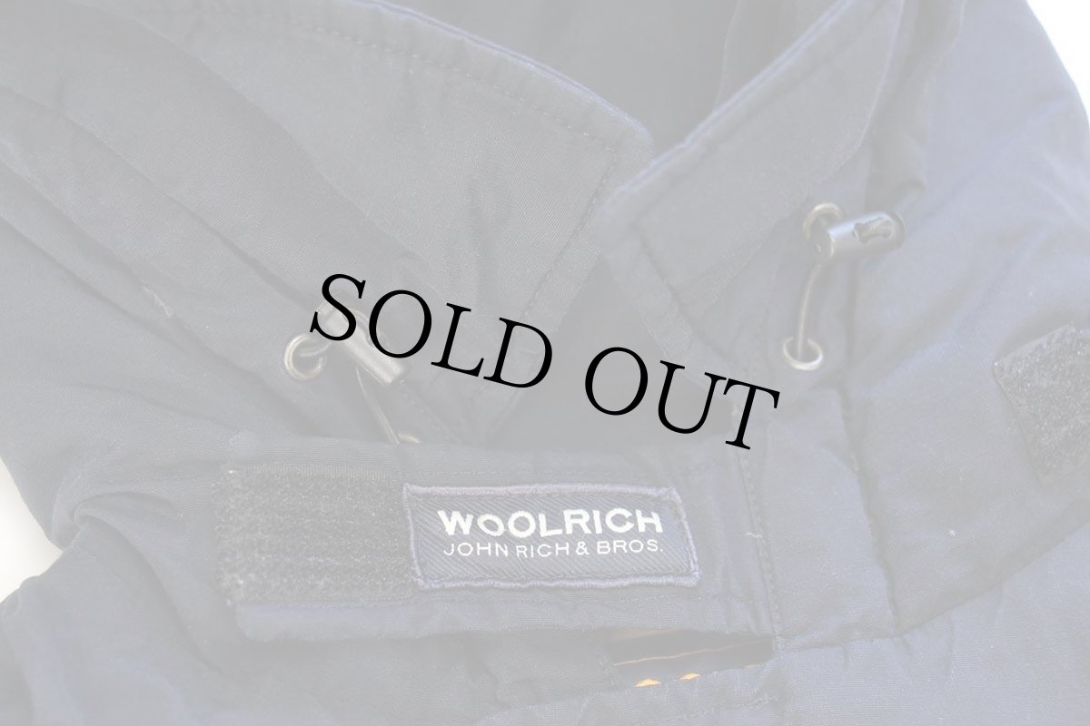 画像6: WOOLRICH JOHN RICH&BROS ウールリッチ アークティックパーカー ダウンコート 紺 S★B-9タイプ (6)