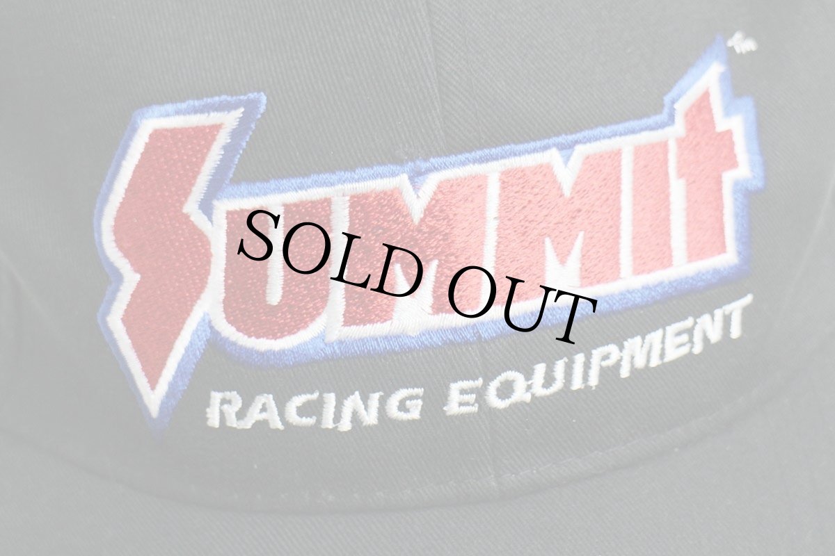画像5: 00s SUMMIT RACING EQUIPMENT ロゴ刺繍 コットンキャップ 黒 (5)