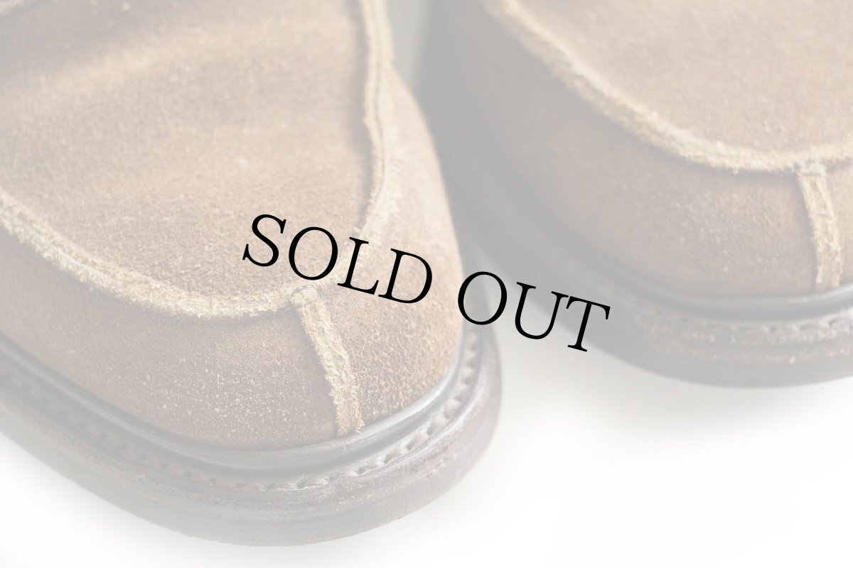 画像7: 英国製 Tricker's トリッカーズ JAMES ローファー スエード レザーシューズ ブラウン UK6.5★革靴 (7)