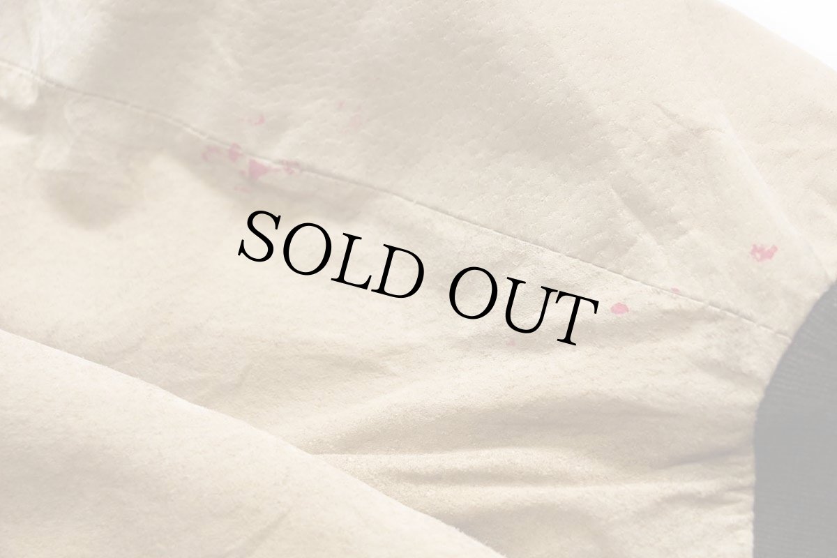 画像8: 00s BASIC EDITIONS ツートン 切り替え キルティングライナー スエードレザー スタジャン 焦げ茶×薄茶 L (8)