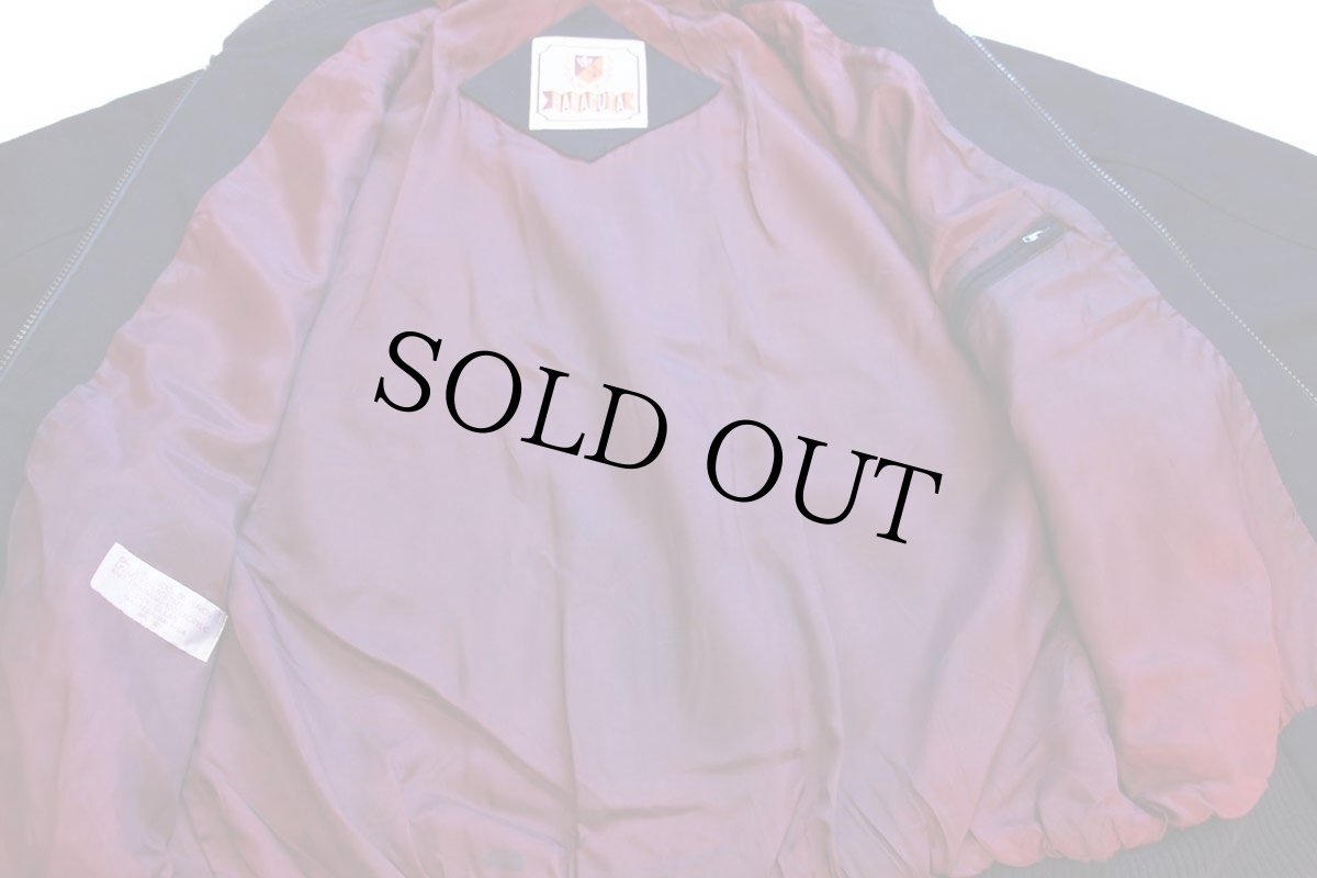 画像6: 80s BARACUTAバラクータ チンスト付き ウール×レーヨン ジャケット 濃紺 M (6)