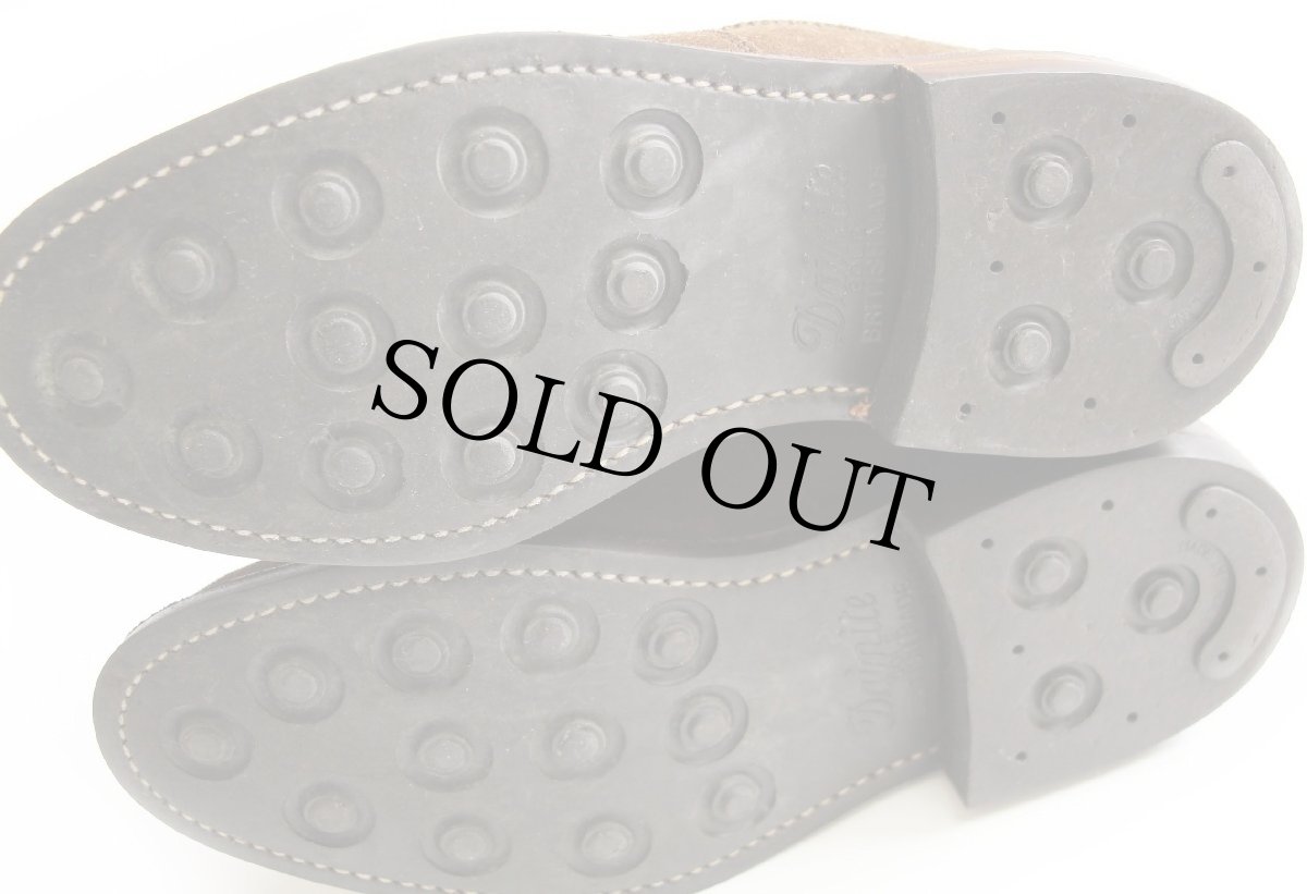 画像4: 英国製 Tricker's トリッカーズ JAMES ローファー スエード レザーシューズ ブラウン UK6.5★革靴 (4)