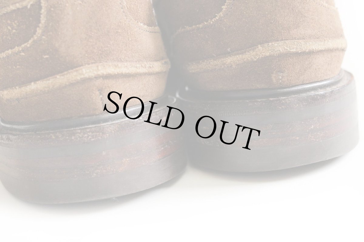 画像8: 英国製 Tricker's トリッカーズ JAMES ローファー スエード レザーシューズ ブラウン UK6.5★革靴 (8)