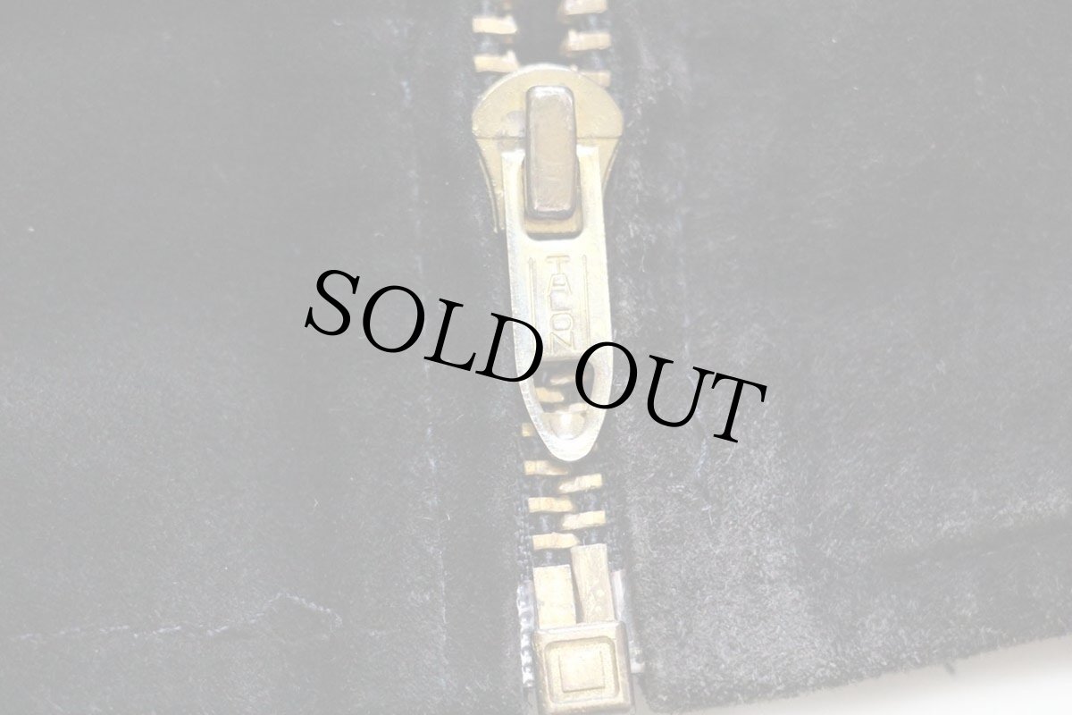 画像6: 90s basic EDITIONS ツートン 切り替え キルティングライナー スエードレザー スタジャン ブラック×グレーブラウン M (6)