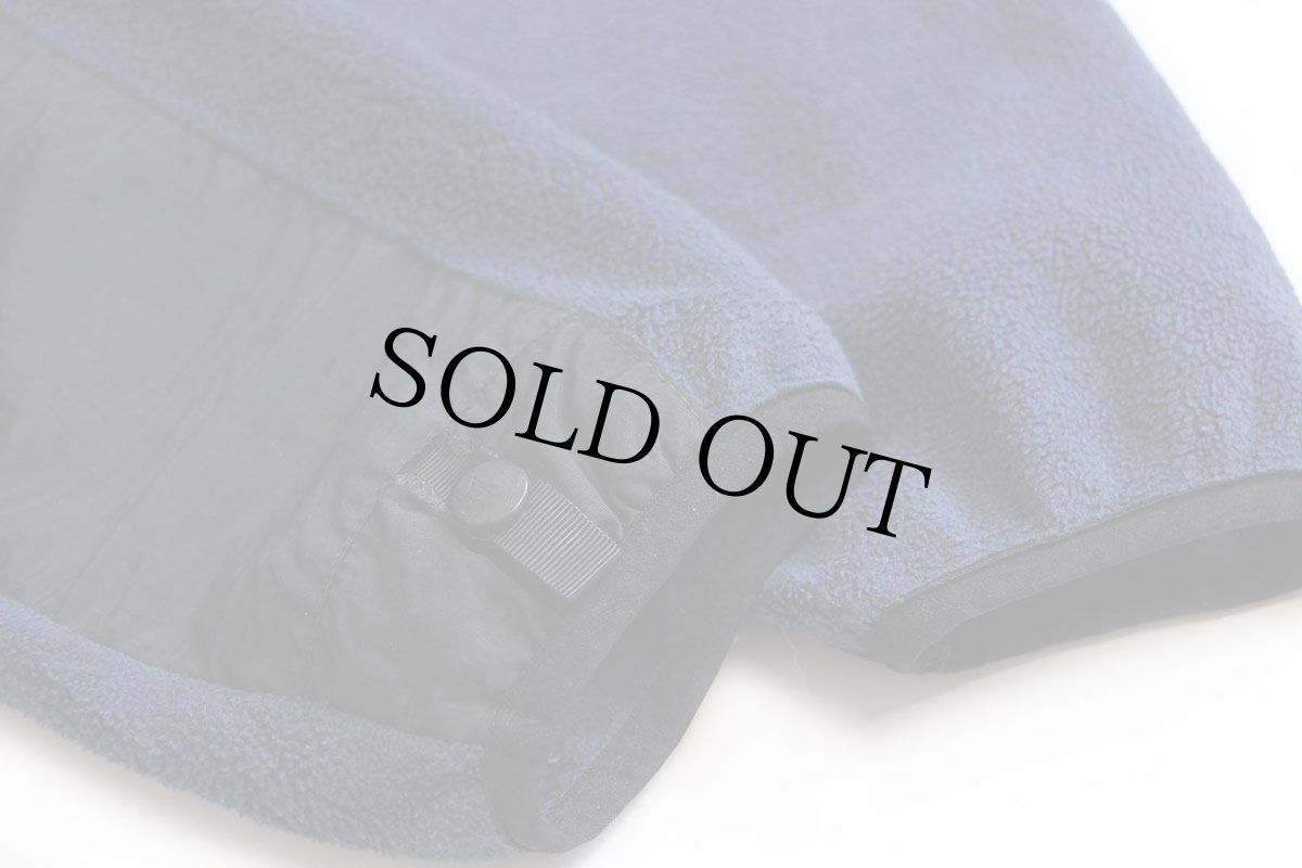 画像6: THE NORTH FACEノースフェイス デナリ POLARTEC ライナー フリースジャケット 紺×黒 M (6)