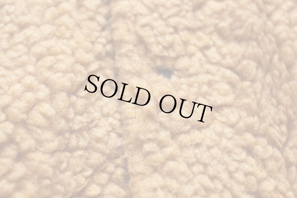 画像4: 80s MEMBERS ONLYメンバーズオンリー ノーカラー リバーシブル パイル×キルティング ベスト 茶×薄茶 40 (4)