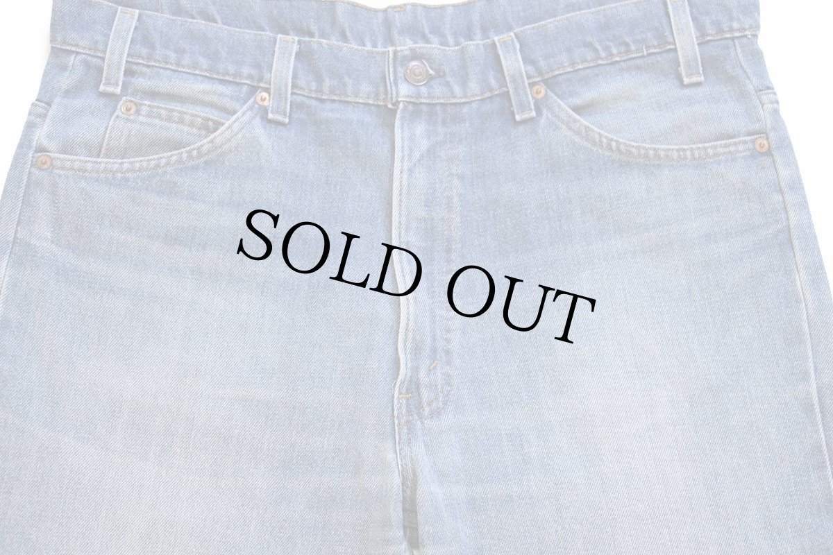 画像4: 80s USA製 Levi'sリーバイス 517 デニムパンツ ヒゲ w38★77 ブーツカット (4)