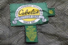 画像4: 00s Cabela'sカベラス GORE-TEXゴアテックス ナイロン マウンテンパーカー 黒 2XL★特大 (4)