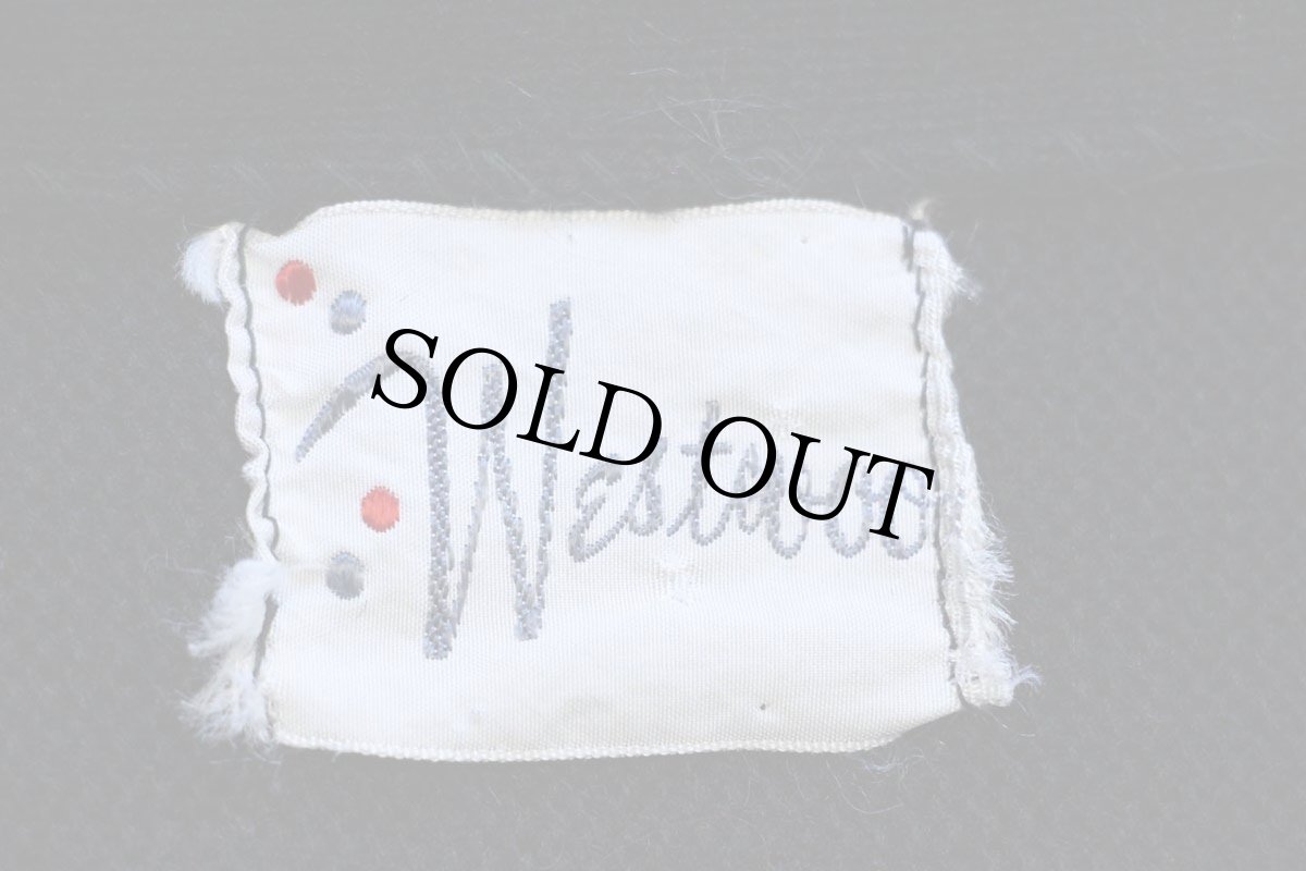 画像4: 70s UNKNOWN 無地 パール編み アクリルニット カーディガン 黒 (4)