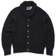 70s〜 ウールカーディガン　ミックスカラー idem（イデム）の「mix color knit cardigan/ミックスカラー
