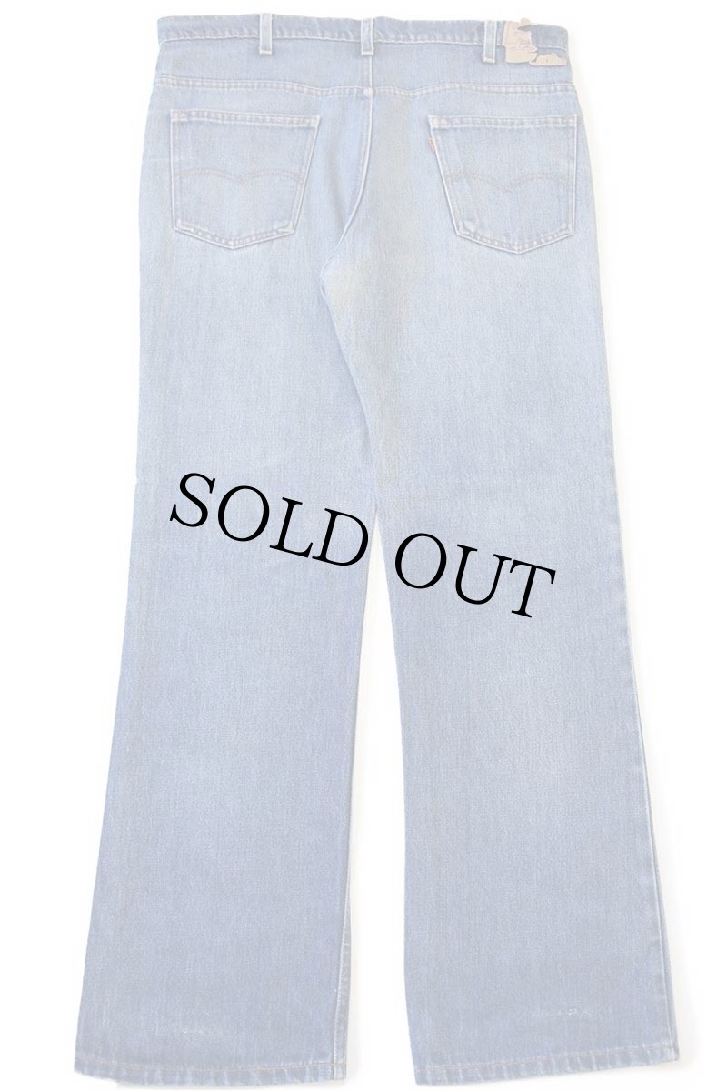 画像3: 80s USA製 Levi'sリーバイス 517 デニムパンツ ヒゲ w38★77 ブーツカット (3)