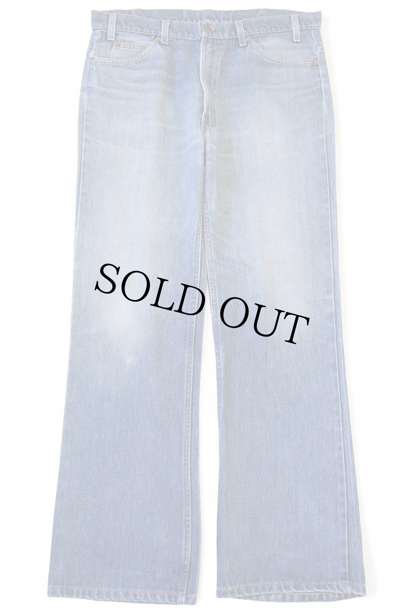 画像2: 80s USA製 Levi'sリーバイス 517 デニムパンツ ヒゲ w38★77 ブーツカット (2)