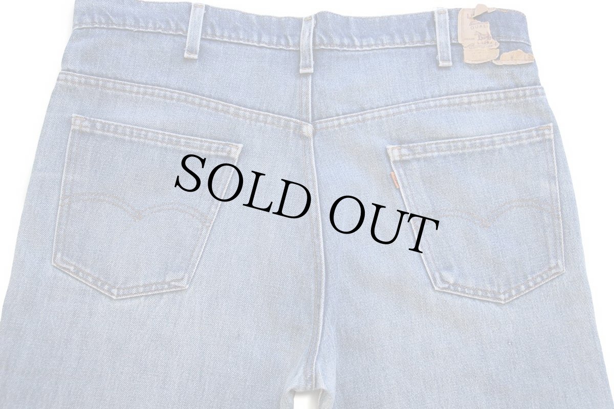 画像5: 80s USA製 Levi'sリーバイス 517 デニムパンツ ヒゲ w38★77 ブーツカット (5)