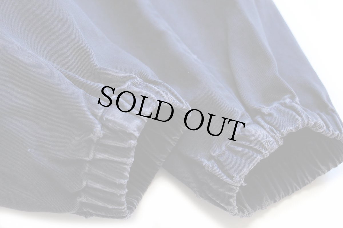 画像6: 80s USA製 ポロ ラルフローレン ワンポイント チンスト付き コットンジャケット ナス紺 XL (6)