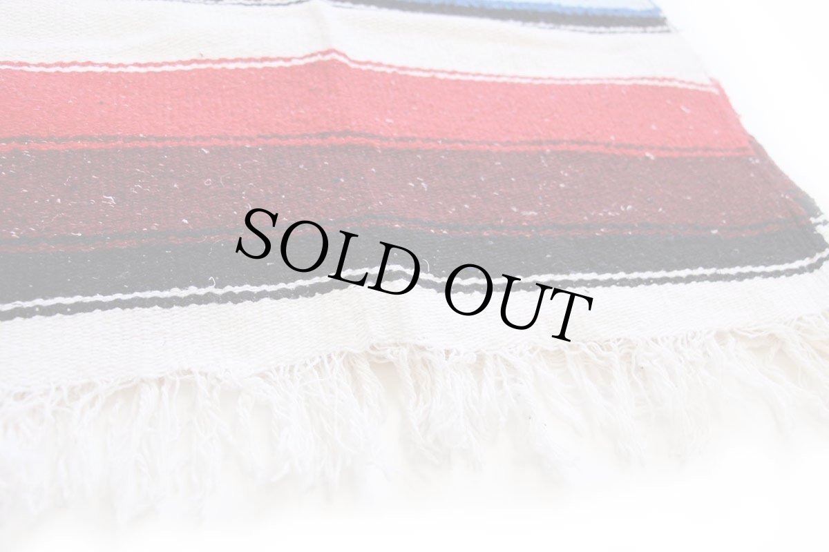 画像6: 戦士柄 メキシカン ラグ (6)