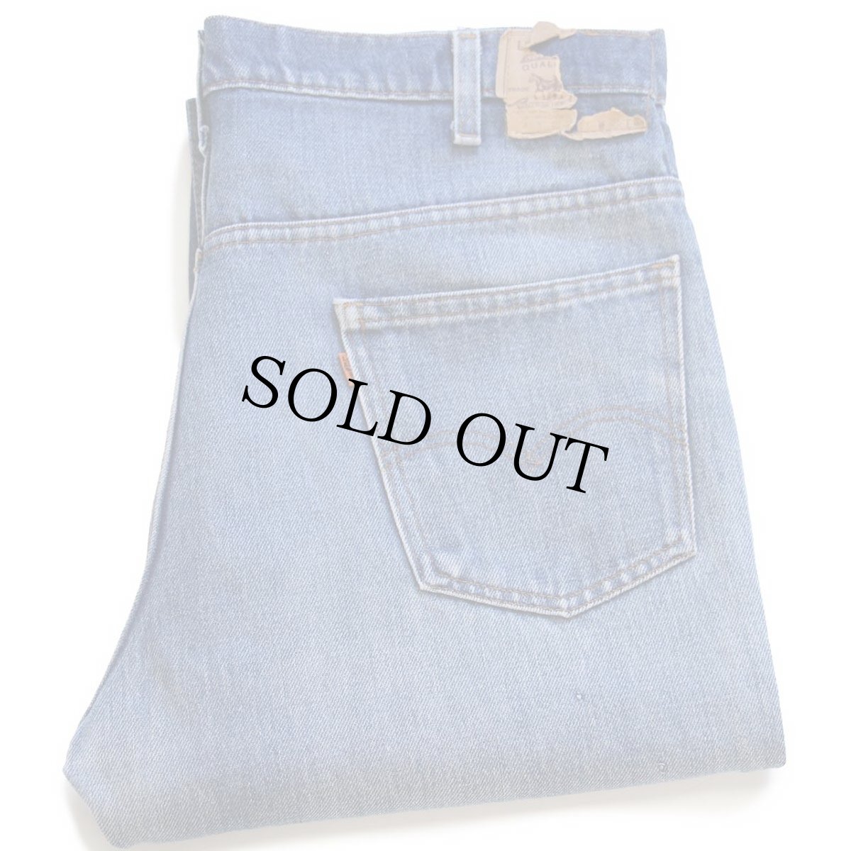 画像1: 80s USA製 Levi'sリーバイス 517 デニムパンツ ヒゲ w38★77 ブーツカット (1)