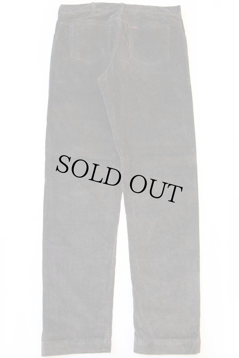 画像3: 80s gapギャップ 太畝 コーデュロイパンツ 焦げ茶 W34 (3)