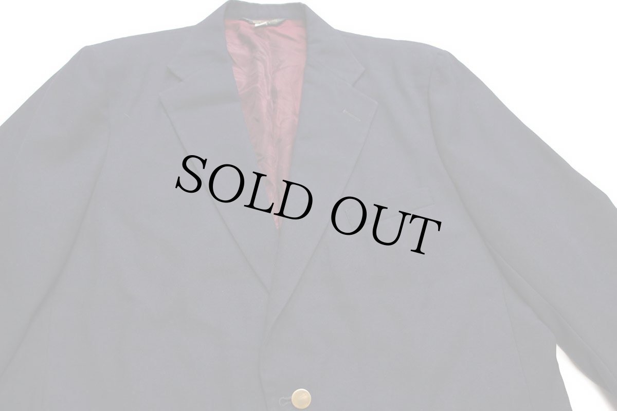 画像3: 80s USA製 L.L.Bean 2つボタン テーラードジャケット 紺ブレ 44R★ブレザー (3)