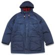 専用　ショット 中綿 バッファロー チェック ウール マウンテンパーカー 緑/紺 L.L.Bean Thinsulate 中綿入り バッファローチェック ウールライナー
