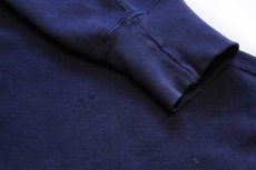 画像6: 90s Leeリー Boulter 刺繍 リバースウィーブ スウェット ナス紺 フェード 2X★特大 (6)