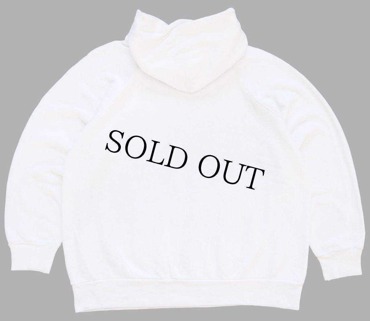 画像2: 80s USA製 UNION HOSPITAL スウェットパーカー 白 M★フーディー (2)