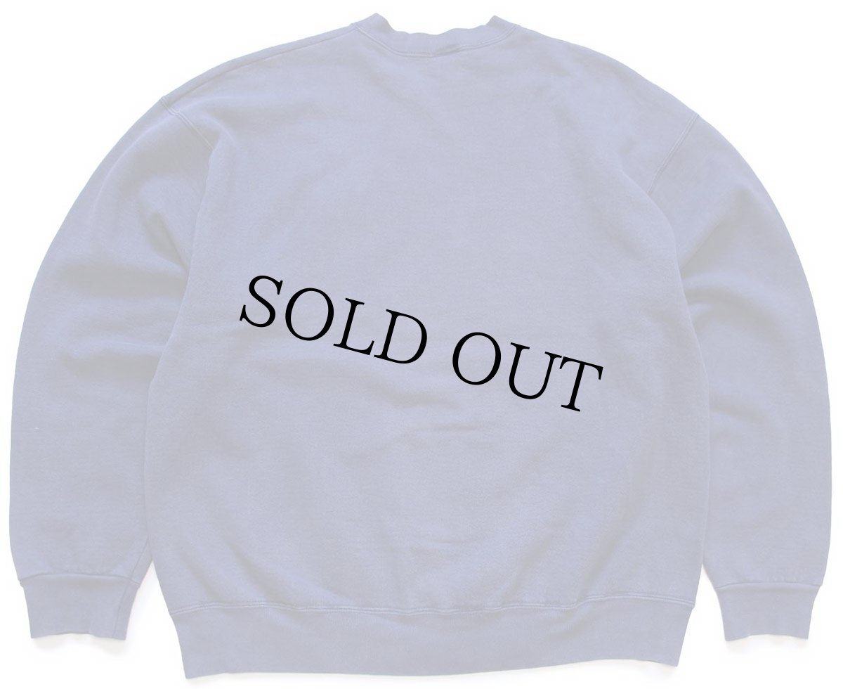 画像2: 90s USA製 Championチャンピオン スクリプト ロゴ刺繍 スウェット 紺 フェード XL (2)